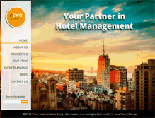Tablet Screenshot of ctwohotels.com